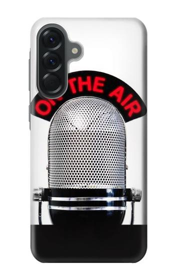 S2381 Vintage Radio Microphone On The Air Case For Samsung Galaxy A56