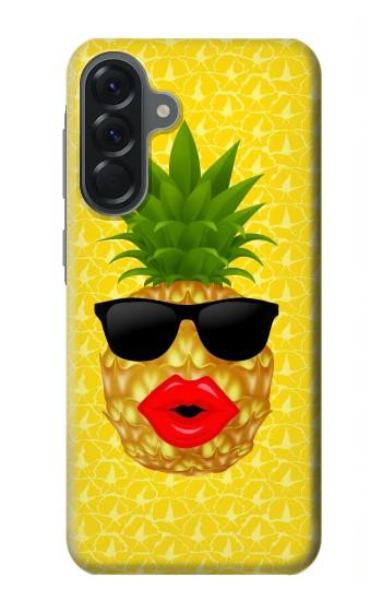 S2443 Funny Pineapple Sunglasses Kiss Case For Samsung Galaxy A56