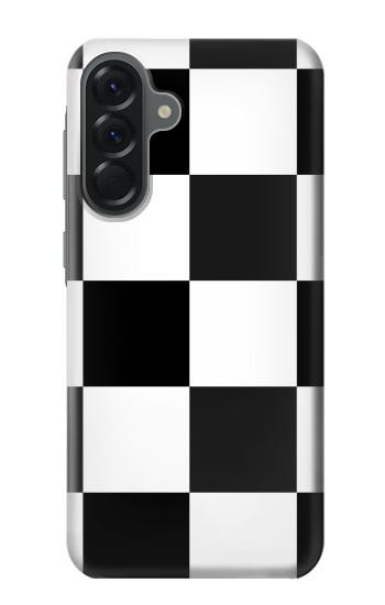 S2492 Black and White Check Case For Samsung Galaxy A56