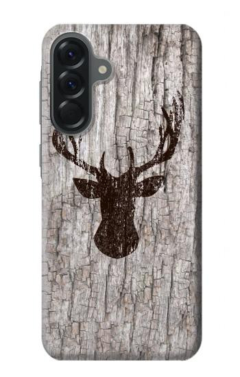 S2505 Reindeer Head Old Wood Texture Graphic Case For Samsung Galaxy A56