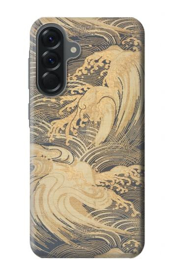 S2680 Japan Art Obi With Stylized Waves Case For Samsung Galaxy A56