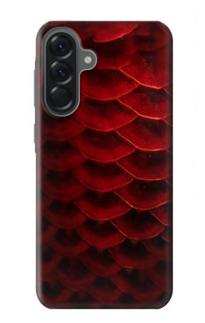 S2879 Red Arowana Fish Scale Case For Samsung Galaxy A56