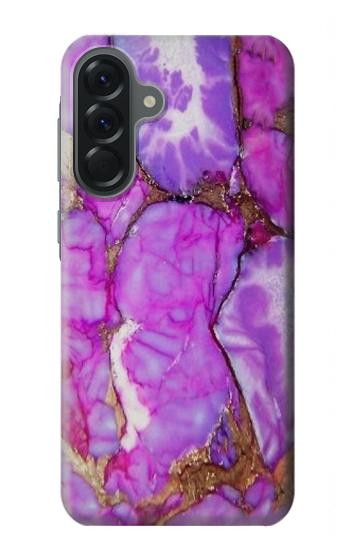 S2907 Purple Turquoise Stone Case For Samsung Galaxy A56
