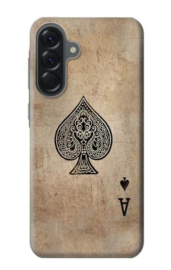 S2928 Vintage Spades Ace Card Case For Samsung Galaxy A56
