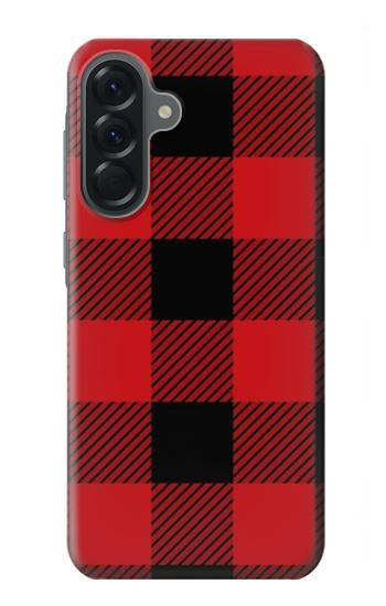 S2931 Red Buffalo Check Pattern Case For Samsung Galaxy A56