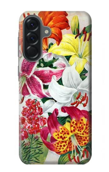 S3205 Retro Art Flowers Case For Samsung Galaxy A56