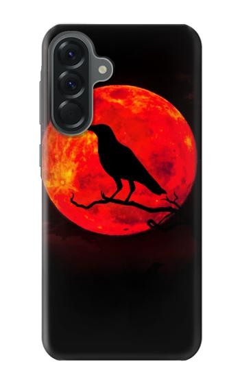 S3328 Crow Red Moon Case For Samsung Galaxy A56