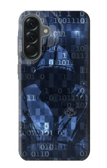 S3431 Digital Code Cyber Hacker Case For Samsung Galaxy A56