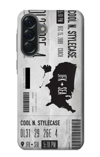 S3615 Airline Boarding Pass Art Case For Samsung Galaxy A56