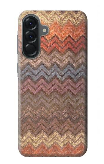 S3752 Zigzag Fabric Pattern Graphic Printed Case For Samsung Galaxy A56