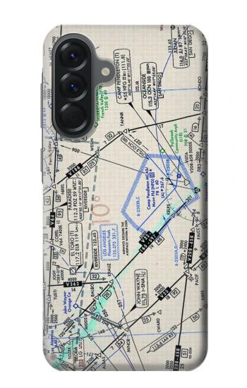 S3882 Flying Enroute Chart Case For Samsung Galaxy A56