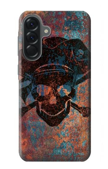 S3895 Pirate Skull Metal Case For Samsung Galaxy A56