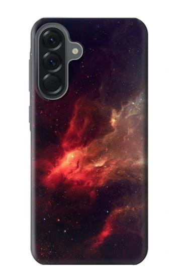 S3897 Red Nebula Space Case For Samsung Galaxy A56