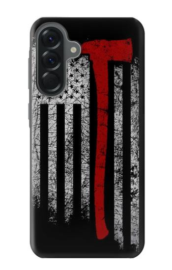 S3958 Firefighter Axe Flag Case For Samsung Galaxy A56