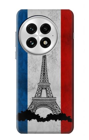 S2859 Vintage France Flag Eiffel Tower Case For OnePlus 13