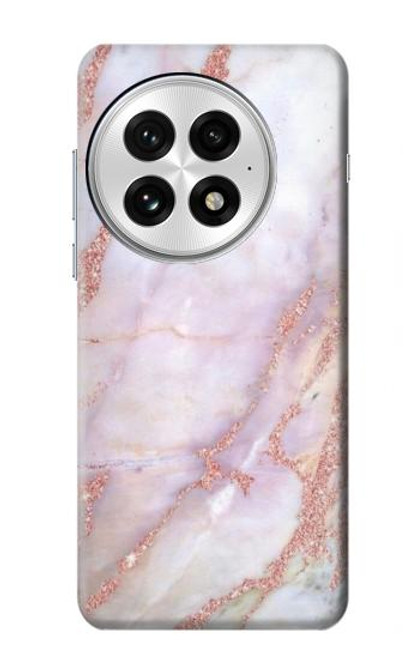 S3482 Soft Pink Marble Graphic Print Case For OnePlus 13