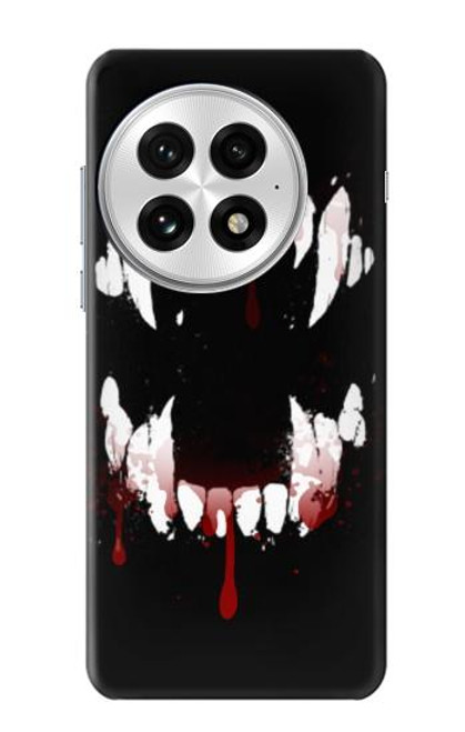 S3527 Vampire Teeth Bloodstain Case For OnePlus 13
