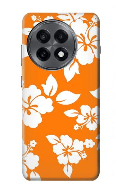 S2245 Hawaiian Hibiscus Orange Pattern Case For OnePlus 13R