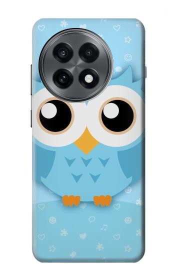 S3029 Cute Blue Owl Case For OnePlus 13R