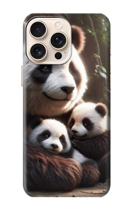 S4008 Panda Family Case For iPhone 16 pro
