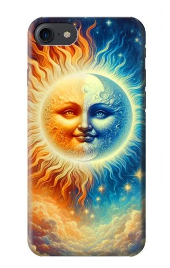 S3966 Artistic Sun Moon Case For iPhone 7, iPhone 8, iPhone SE (2020) (2022)