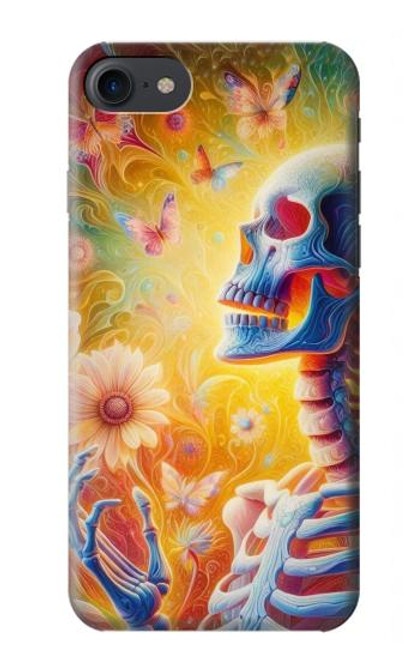 S3976 Colorful Skeleton Case For iPhone 7, iPhone 8, iPhone SE (2020) (2022)