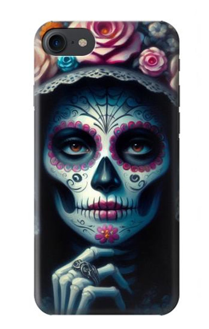 S3990 Girl Skull Steam Punk Gothic Case For iPhone 7, iPhone 8, iPhone SE (2020) (2022)