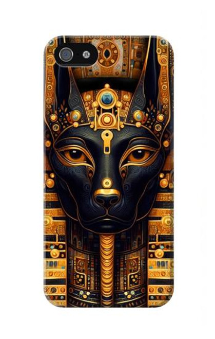 S3992 Gold Black Anubis Case For iPhone 5 5S SE