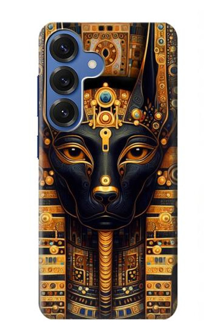 S3992 Gold Black Anubis Case For Samsung Galaxy S25