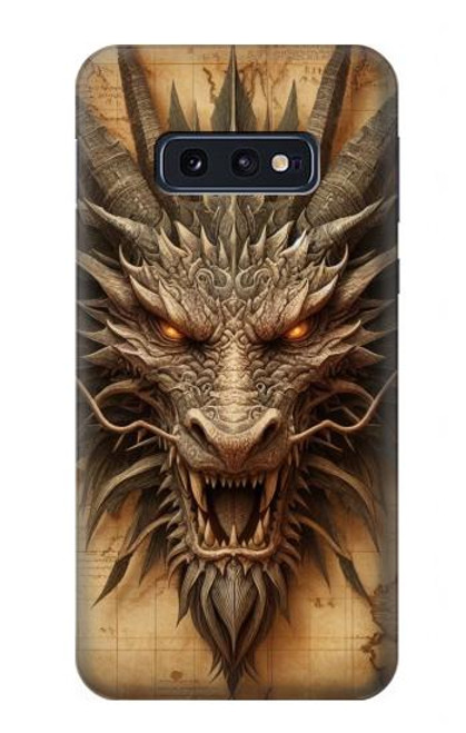 S3981 Dragon Head Old Map Case For Samsung Galaxy S10e