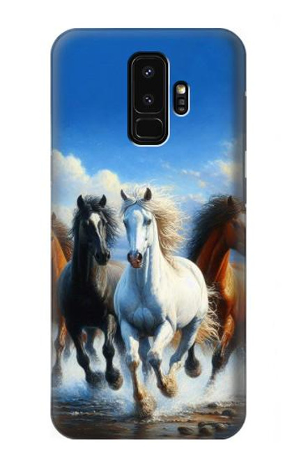 S3996 Horse Running Case For Samsung Galaxy S9 Plus