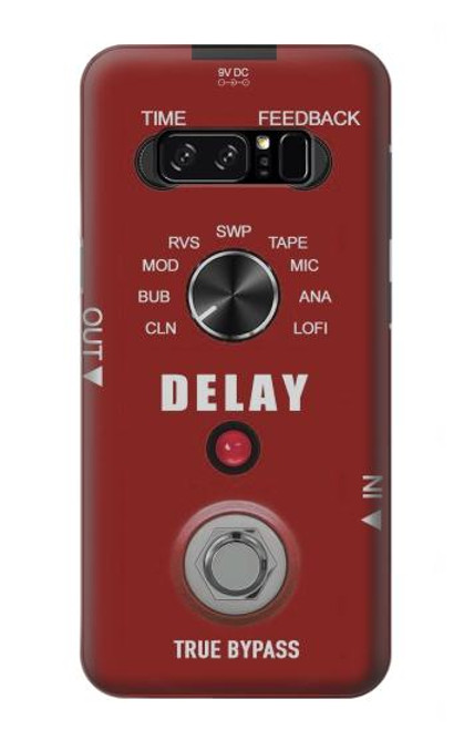 S4011 Red Guitar Analog Delay Graphic Case For Note 8 Samsung Galaxy Note8