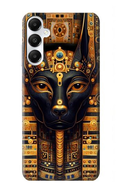 S3992 Gold Black Anubis Case For Samsung Galaxy A05s
