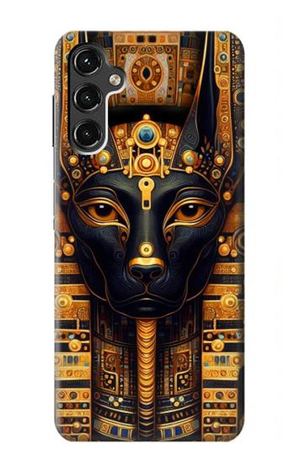 S3992 Gold Black Anubis Case For Samsung Galaxy A14 5G