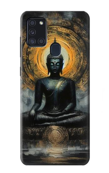 S3968 Black Buddha Case For Samsung Galaxy A21s
