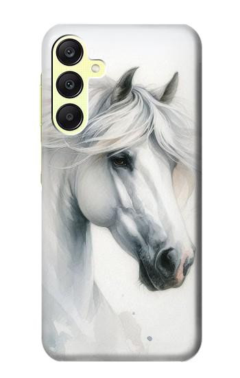 S4025 White Horse Painting Case For Samsung Galaxy A25 5G