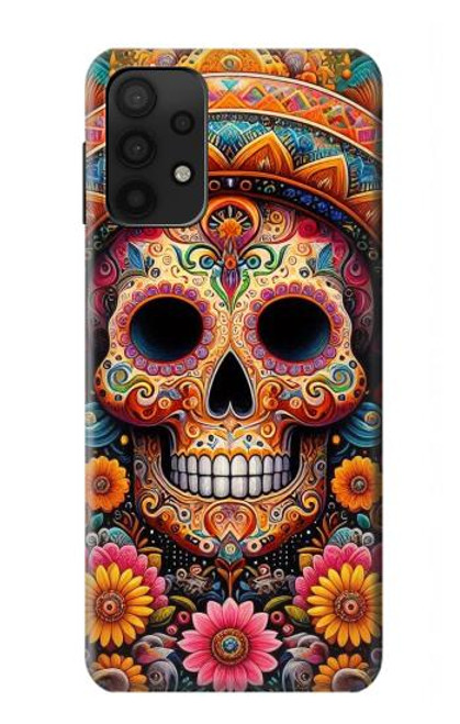 S3999 Mexican Skull Painting Case For Samsung Galaxy A32 5G