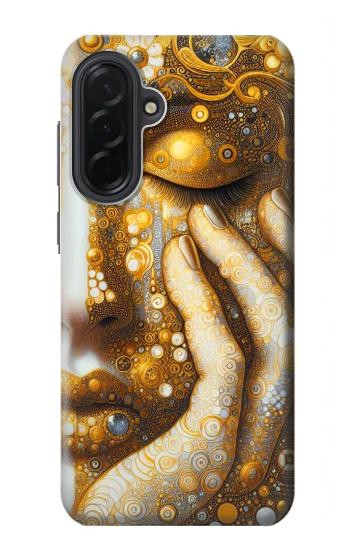 S4026 Women Crying Golden Tear Case For Samsung Galaxy A36