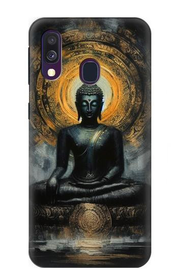 S3968 Black Buddha Case For Samsung Galaxy A40