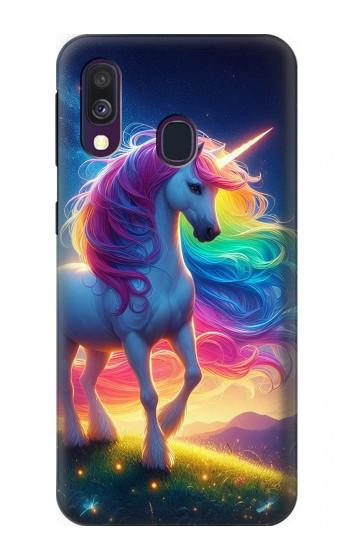 S3977 Colorful Unicorn Case For Samsung Galaxy A40