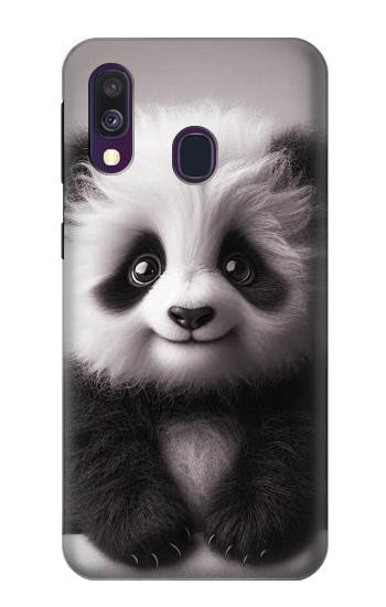 S3978 Cute Baby Panda Case For Samsung Galaxy A40