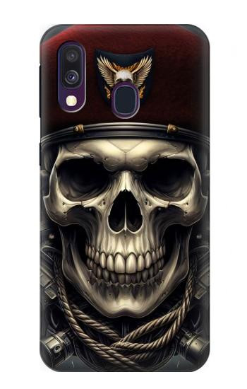 S4014 Skull Soldier Army Case For Samsung Galaxy A40