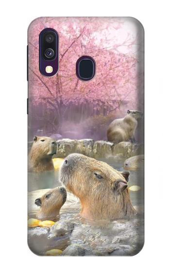 S4030 Capybara Hot Spring Case For Samsung Galaxy A40
