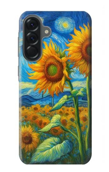 S4019 Sunflower Van Gogh Style Case For Samsung Galaxy A56