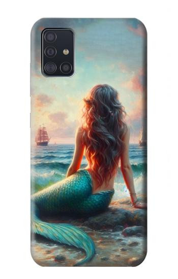 S4006 Oil Painting Mermaid Case For Samsung Galaxy A51