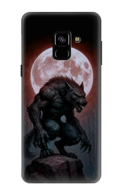 S4024 Werewolf Blood Moon Case For Samsung Galaxy A8 (2018)