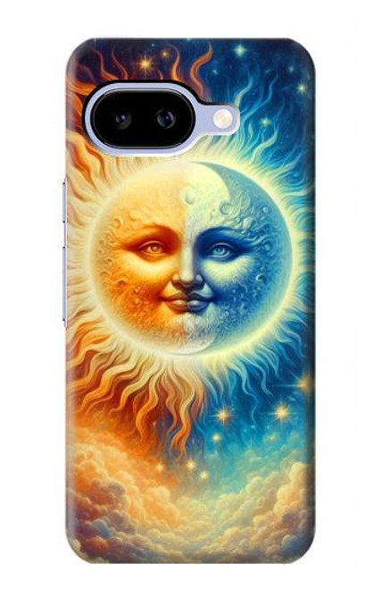 S3966 Artistic Sun Moon Case For Google Pixel 9a