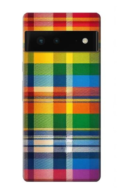S3983 Fabric Texture LGBTQ Case For Google Pixel 6