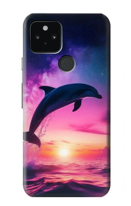 S3980 Dolphin Sunset Milky Way Case For Google Pixel 5