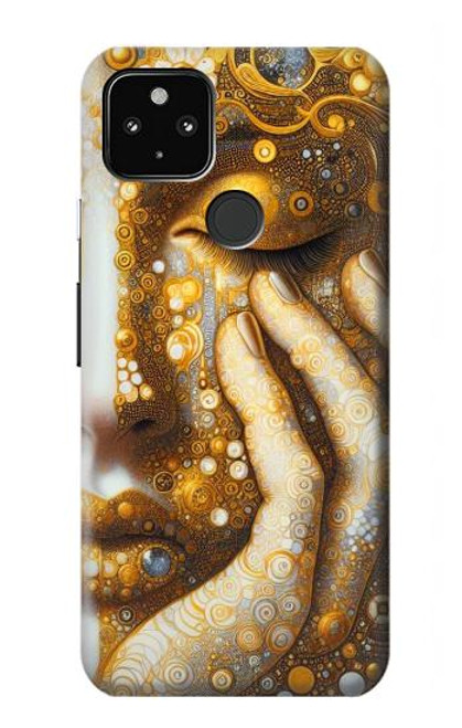S4026 Women Crying Golden Tear Case For Google Pixel 4a 5G
